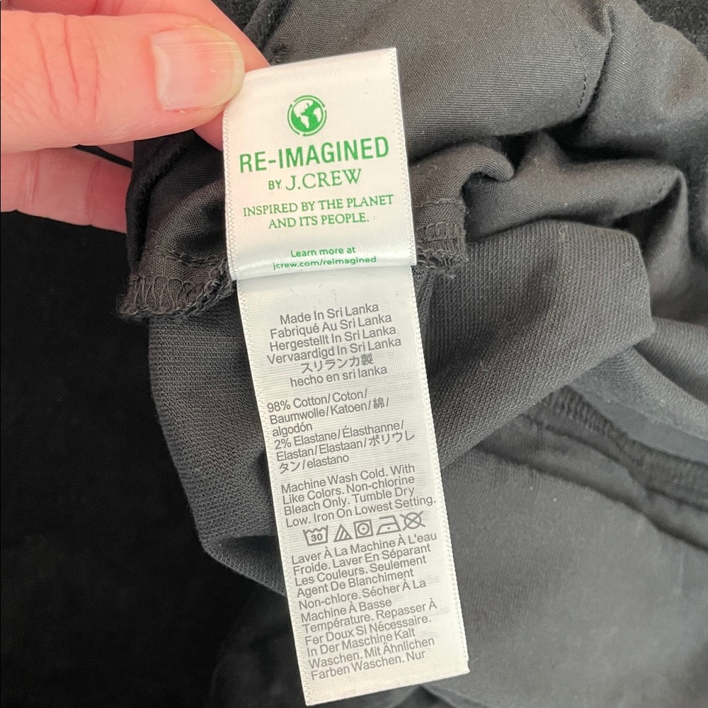 J. Crew Black Velvet Kallie Pants - Picture 8 of 12